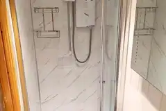 Railway carriage ensuite bathroom