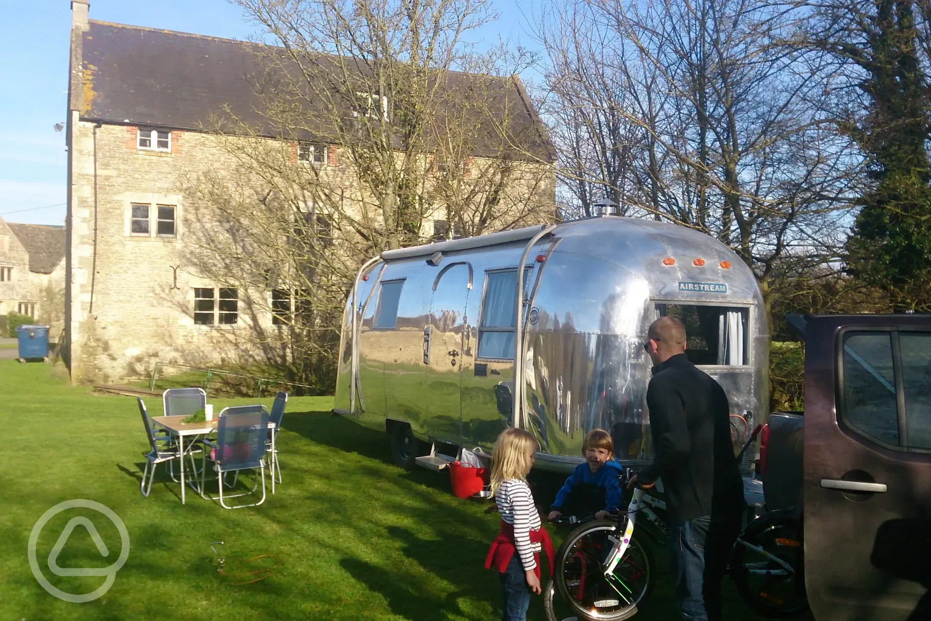 Main Site with Airstream