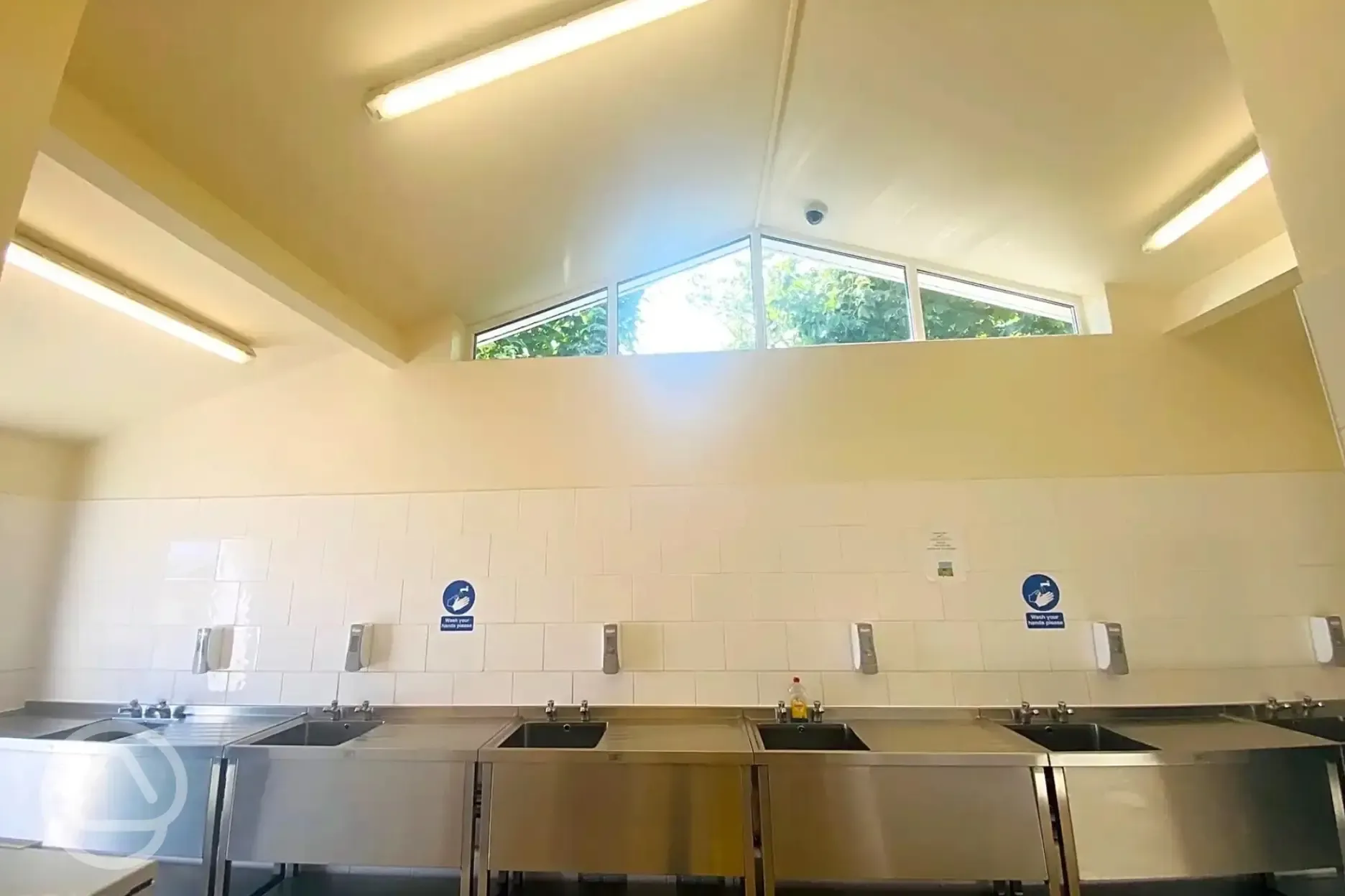 Washing up area