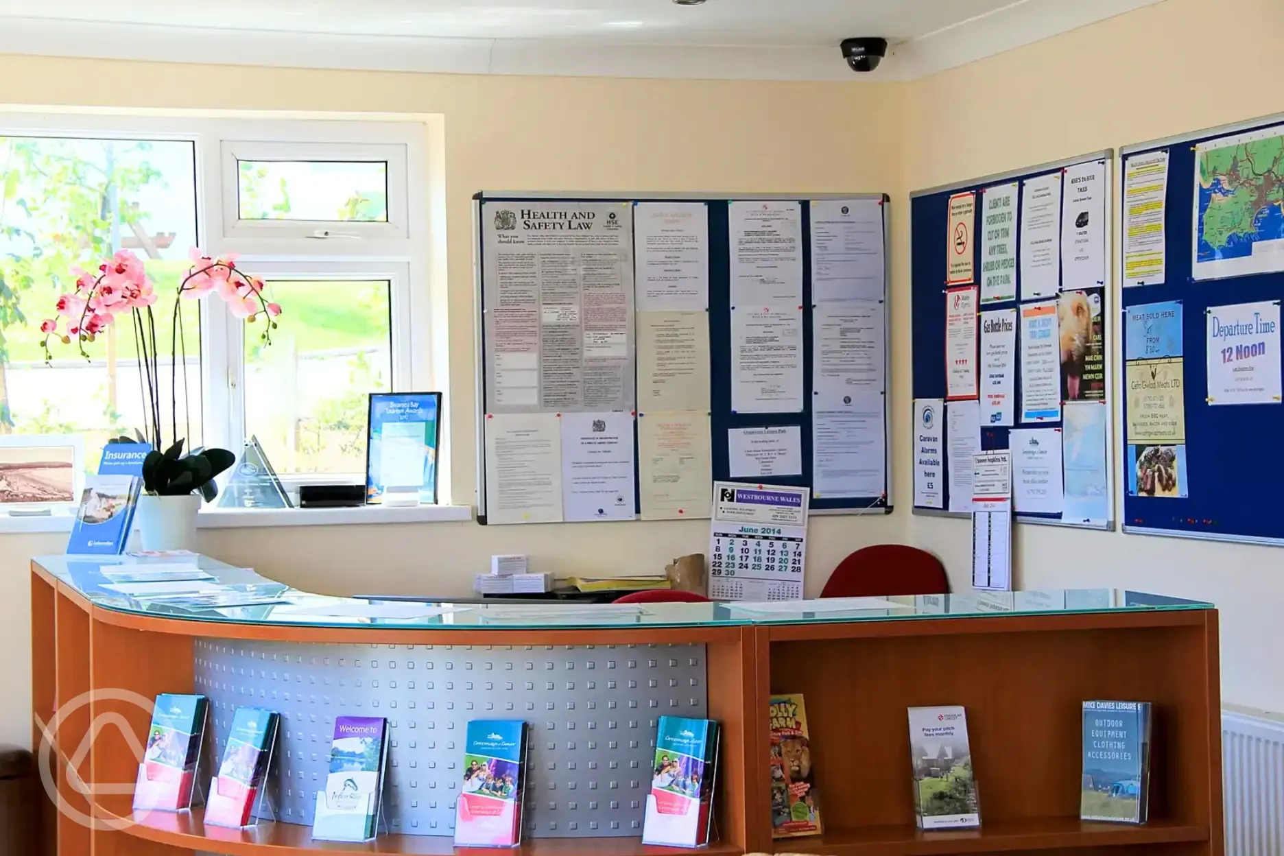 Greenways of Gower's reception with activity leaflets