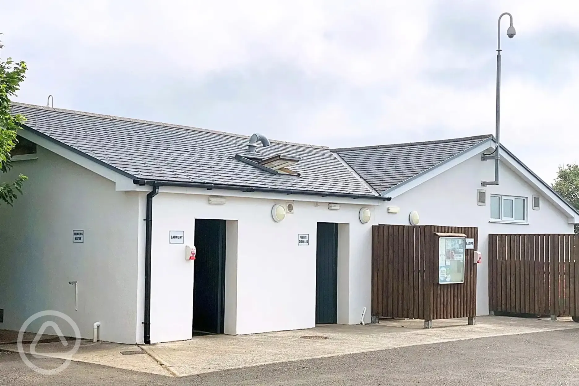 Facilities block at Greenways of Gower