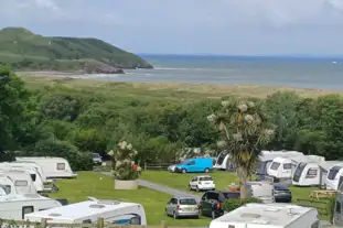 Llanmadoc Touring Caravan Site, Llanmadoc, Swansea, Swansea