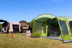 Electric grass pitches with 10 amp smart metered electric