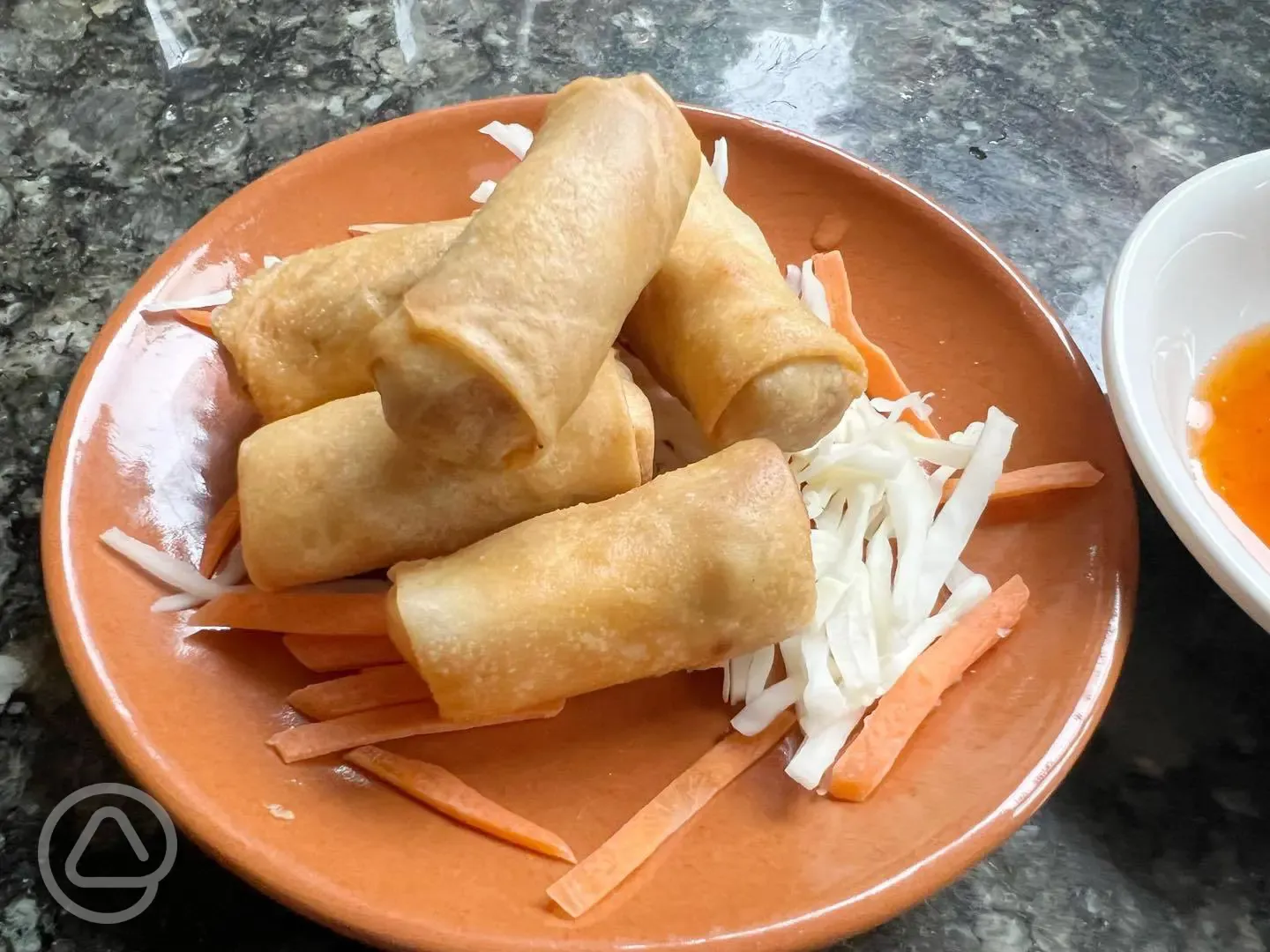 Onsite Thai restaurant and take away - spring rolls