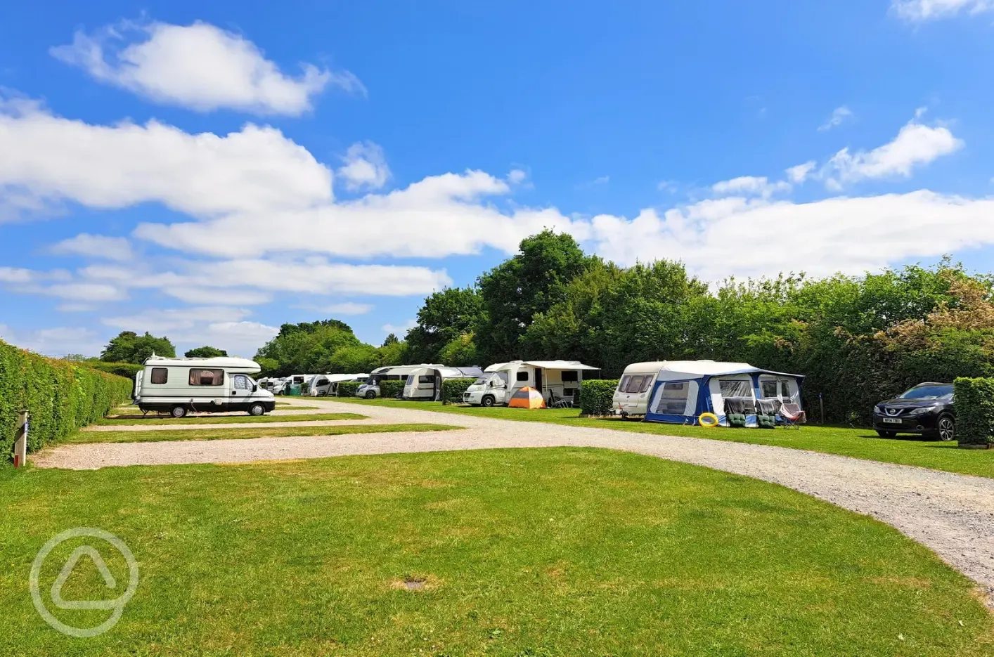 Electric grass and hardstanding pitches
