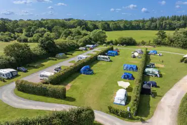 Grass and serviced grass hardstanding pitches