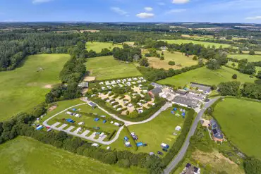 Campsite aerial
