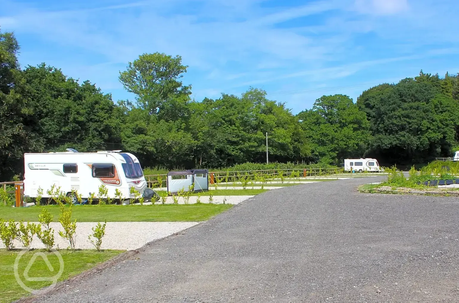 Premium plus hardstanding pitches