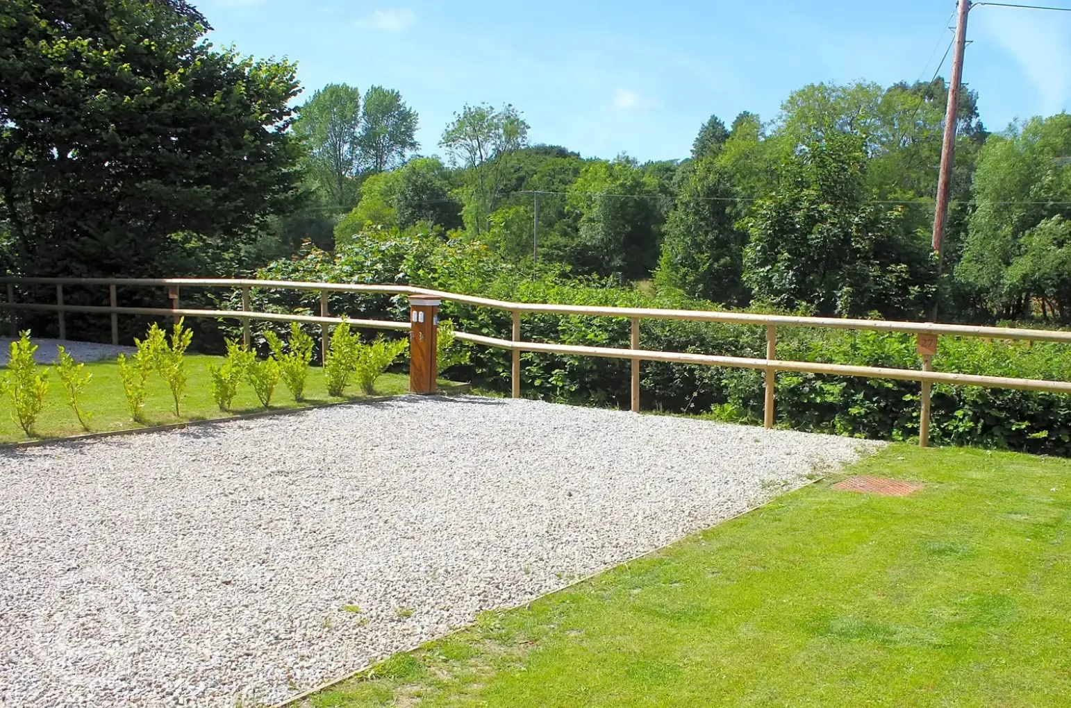 Premium plus hardstanding pitches