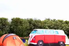 Grass pitches for tents and tourers