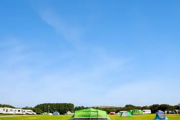 Grass pitches for tents and tourers