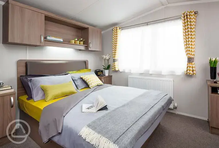 Static caravan interior