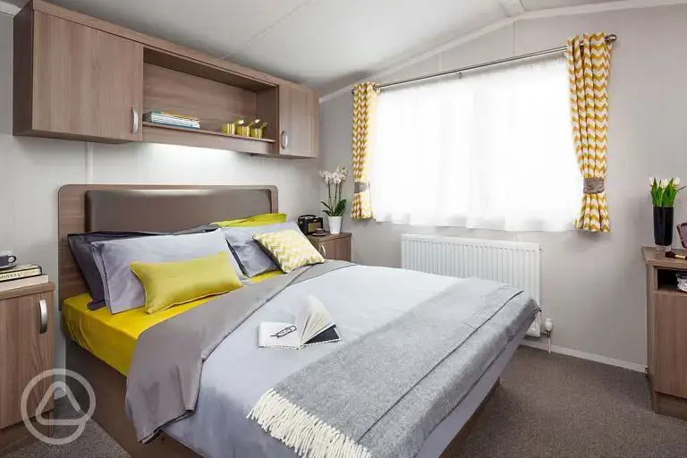 Static caravan interior