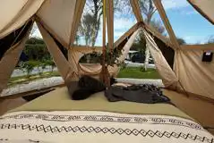 Skyview bell tent interior