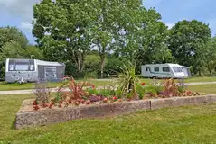 Electric grass pitches with 16 amp electric hook up