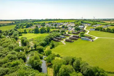 Aerial of the site