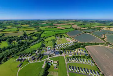 Aerial of site