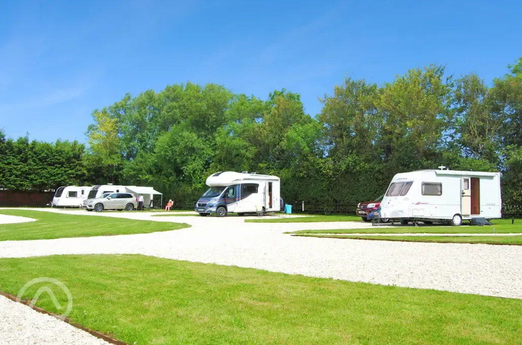 Electric hardstanding touring pitches