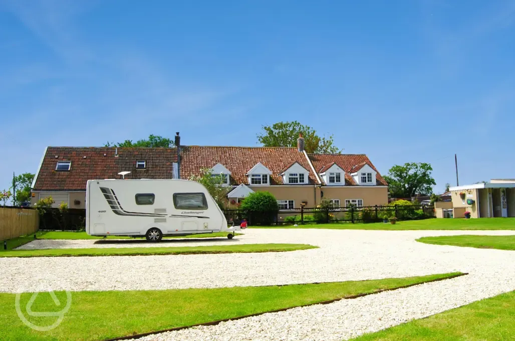 Electric hardstanding touring pitches