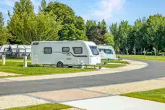 Electric hardstanding pitches (10 amp hook up)