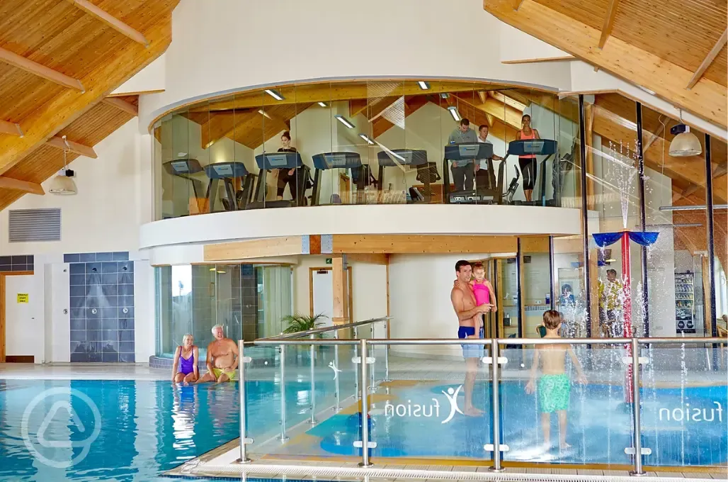 Fusion leisure centre indoor swimming pool and gym 