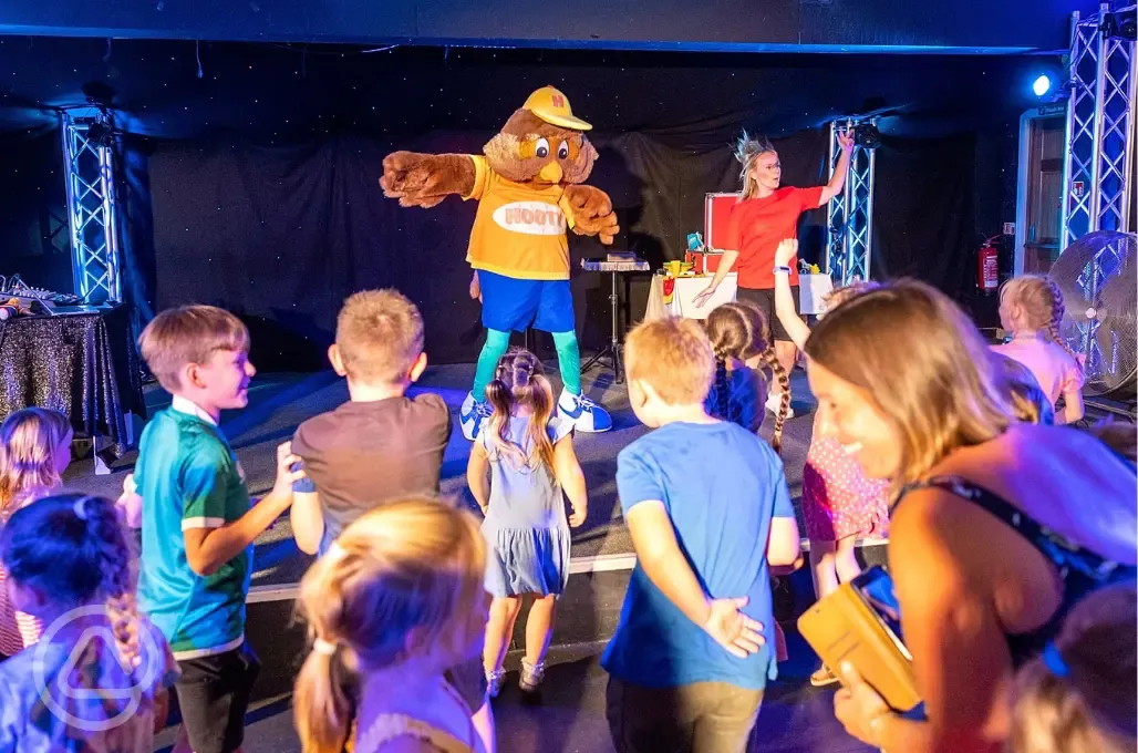 Evening entertainment at the park's Nite Owl Family Entertainment Complex