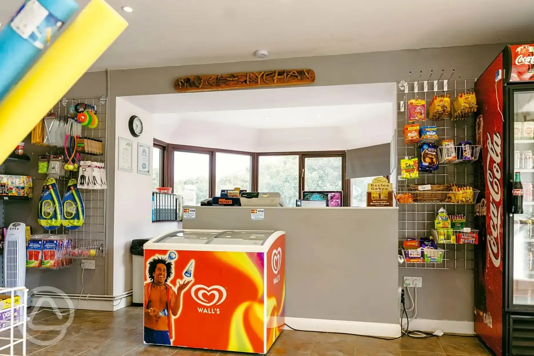 Onsite shop selling toys 