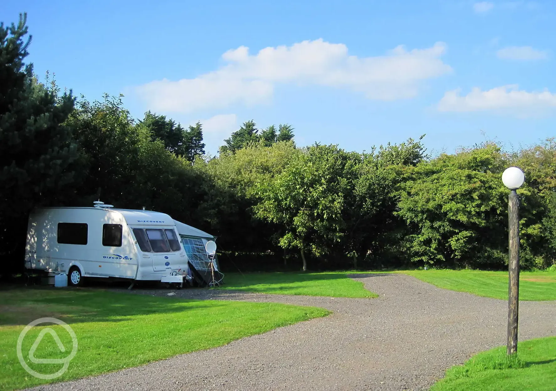 Pitch at Brongwyn Touring Caravan and Camping Park