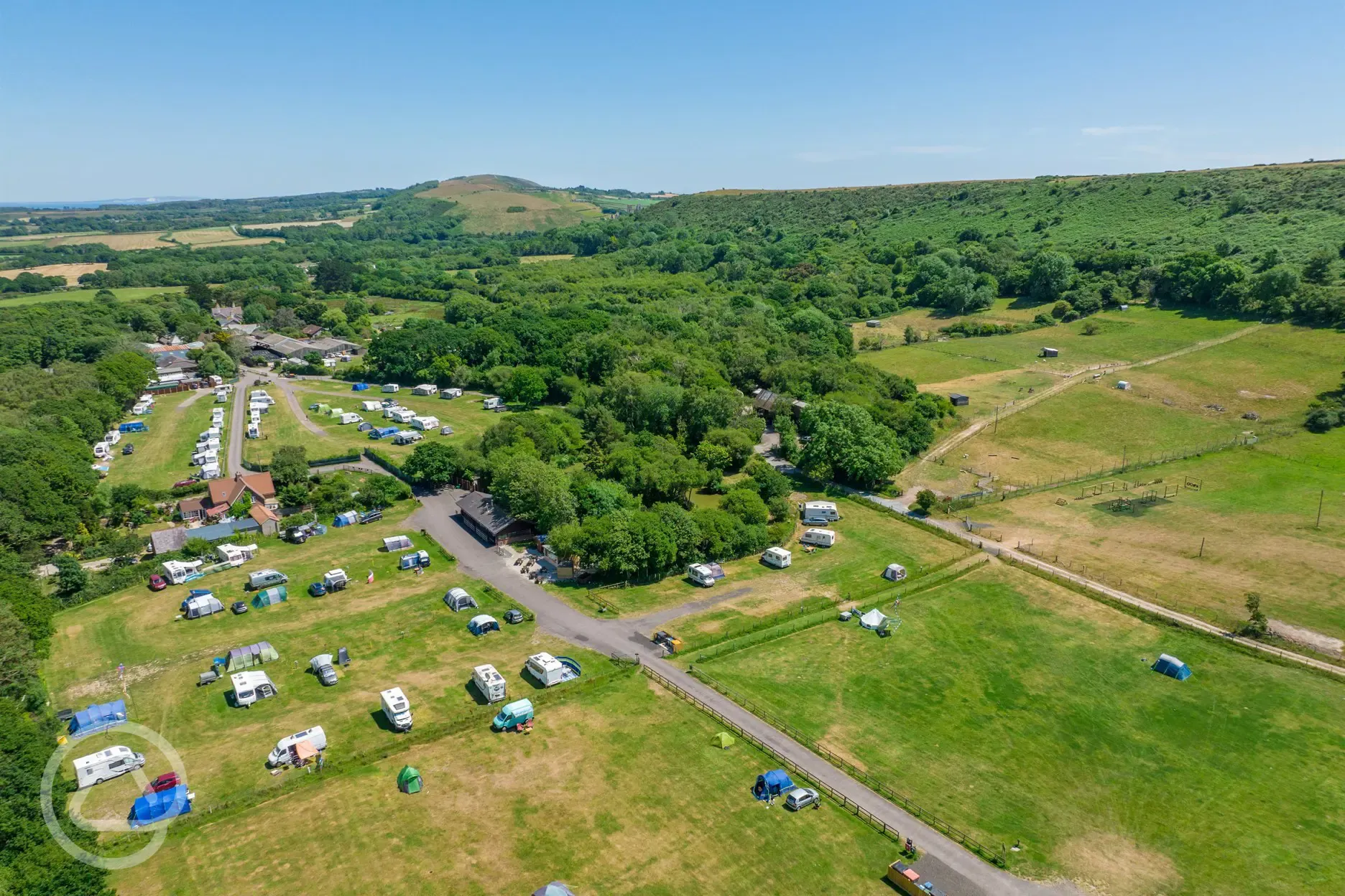 Aerial of the site