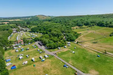 Aerial of the site