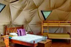 Geodome interior Geodome interior