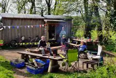 Bluebell and Brookside shepherd's huts Bluebell and Brookside shepherd's huts