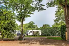 Caravan on a fully serviced hardstanding pitch Caravan on a fully serviced hardstanding pitch