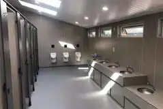 Male toilets with urinals  Male toilets with urinals