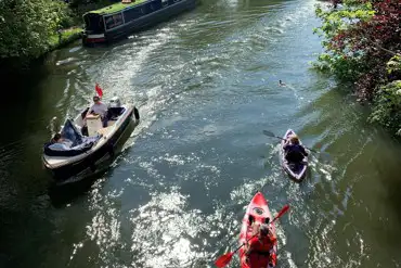 Direct access to the River Thames and two slipways