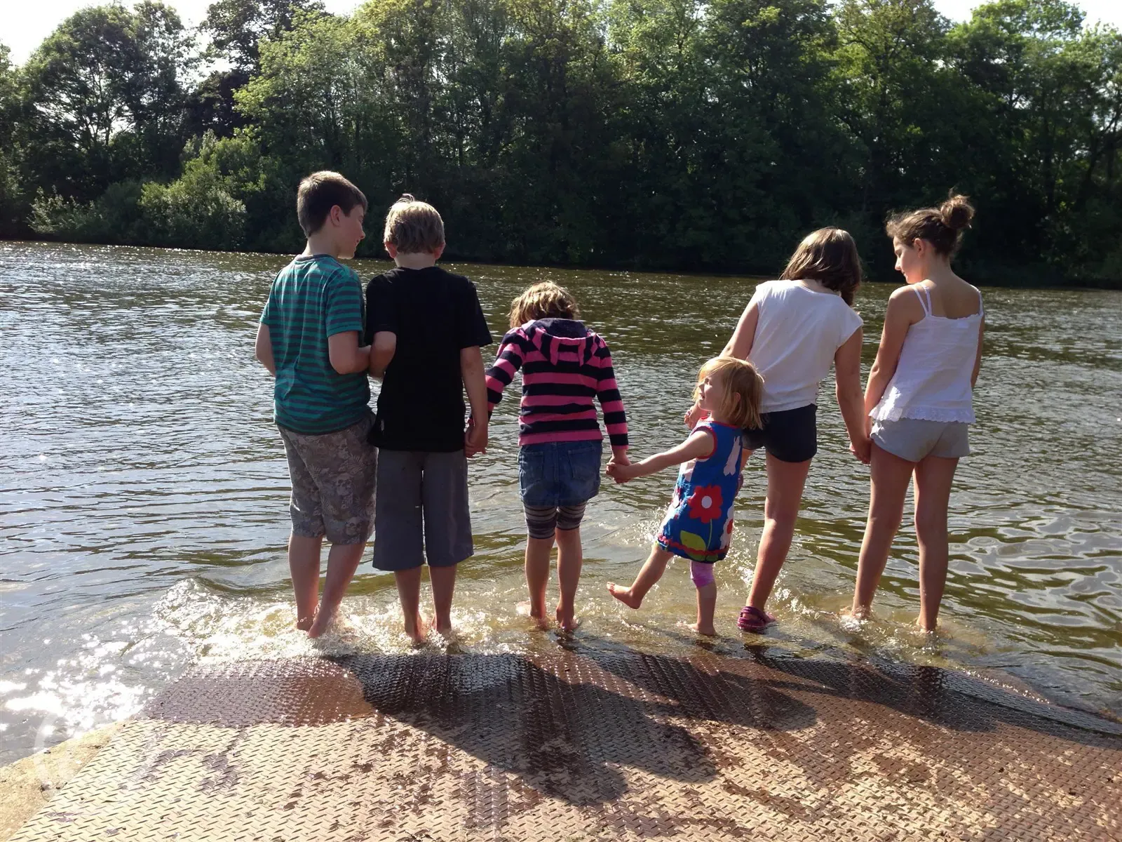 River slipway at Hurley Riverside Park