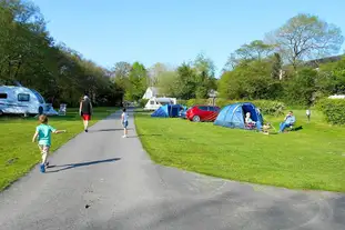 The Green Caravan Park, Bishop's Castle, Shropshire