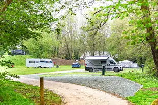 The Green Caravan Park, Bishop's Castle, Shropshire