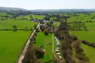 The Green Caravan Park, Rural, Bishop's Castle, Shropshire (4.8 miles)
