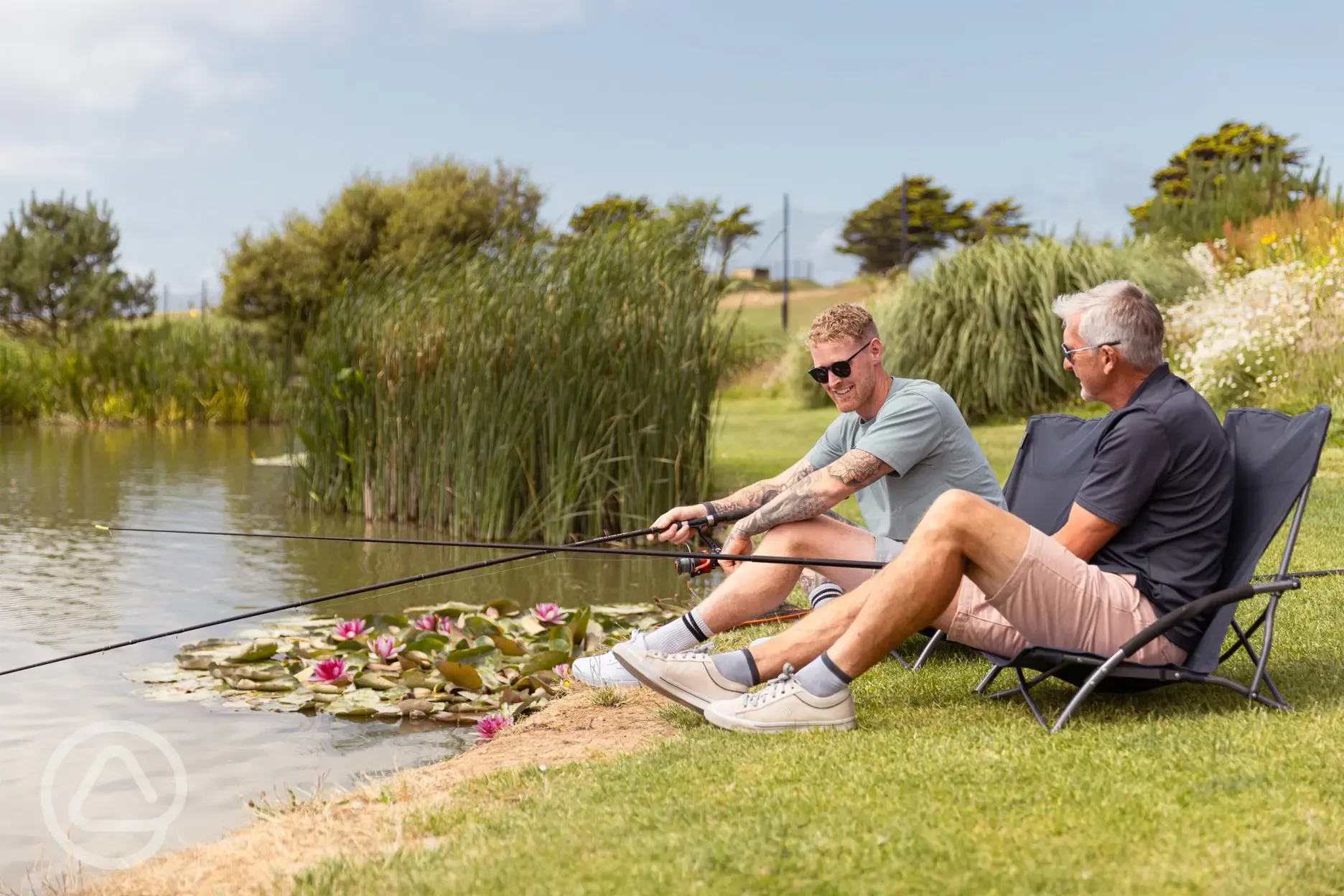 Coarse fishing lake