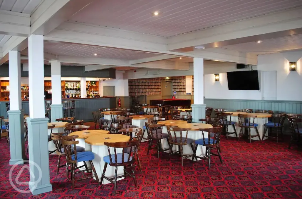 Farm club bar with a seasonal entertainment programme