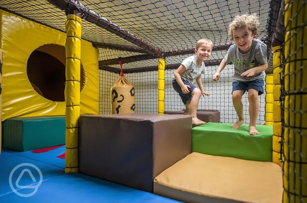 Indoor soft play area