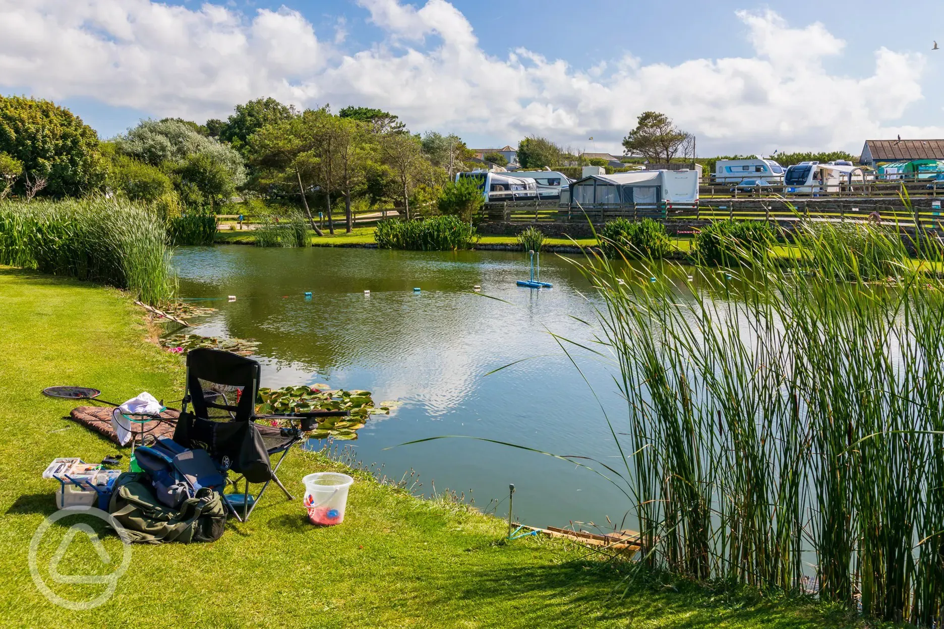 Coarse fishing lake