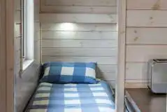 Standard beach hut bed