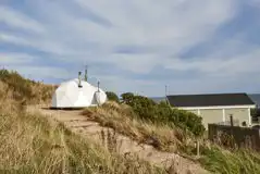 Glamping dome