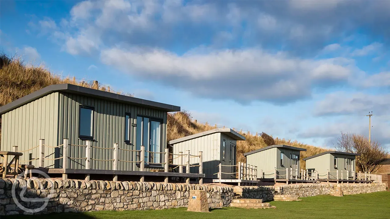 Standard beach huts 