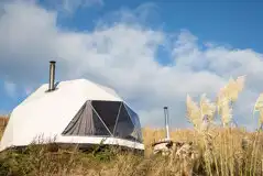 Glamping dome