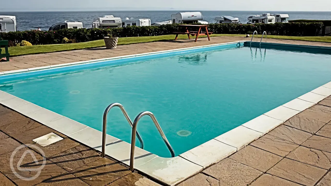 Outdoor swimming pool