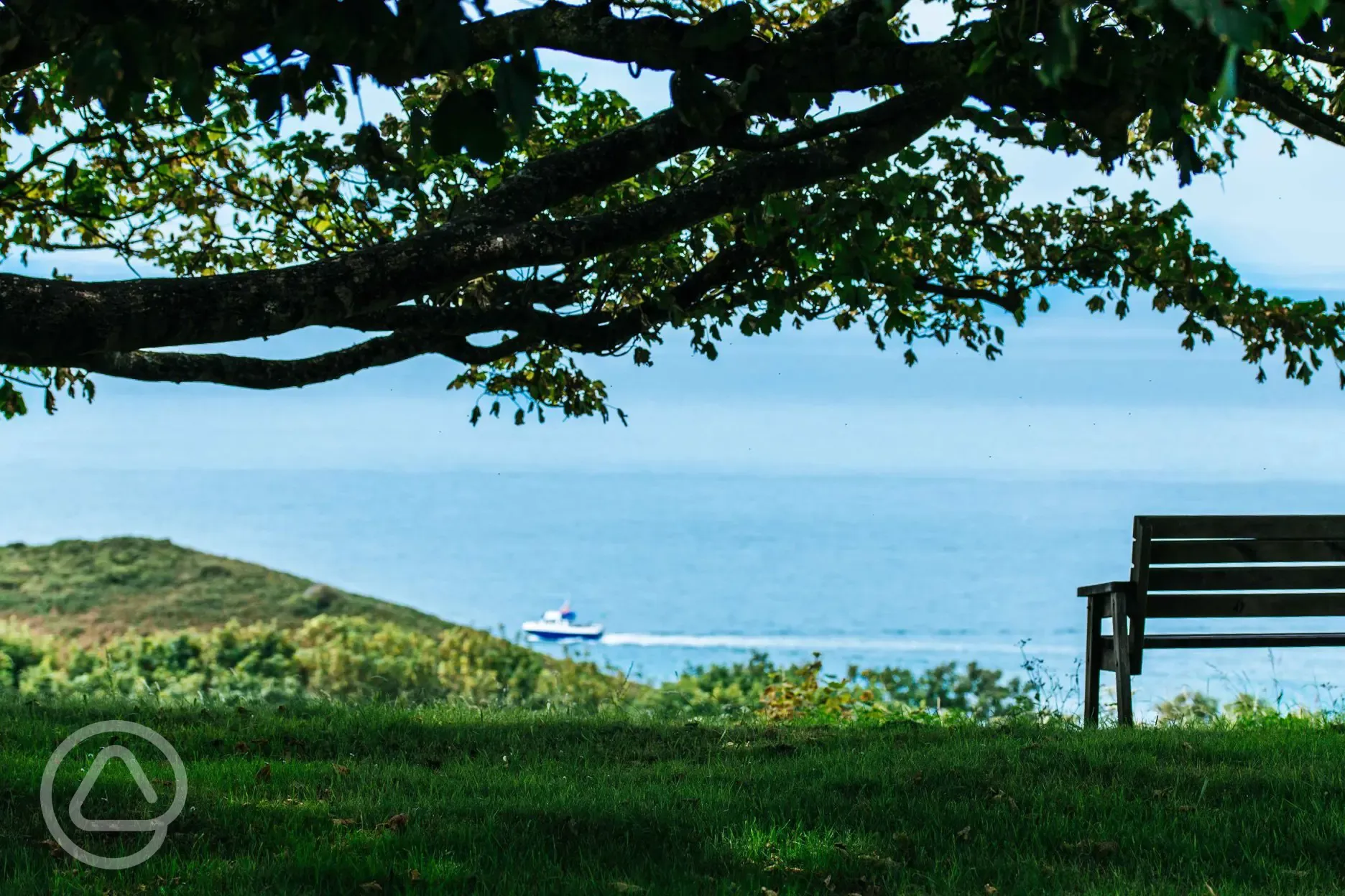 Distant sea views