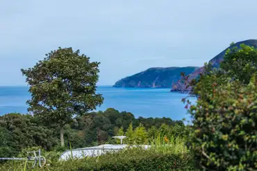 Distant sea views